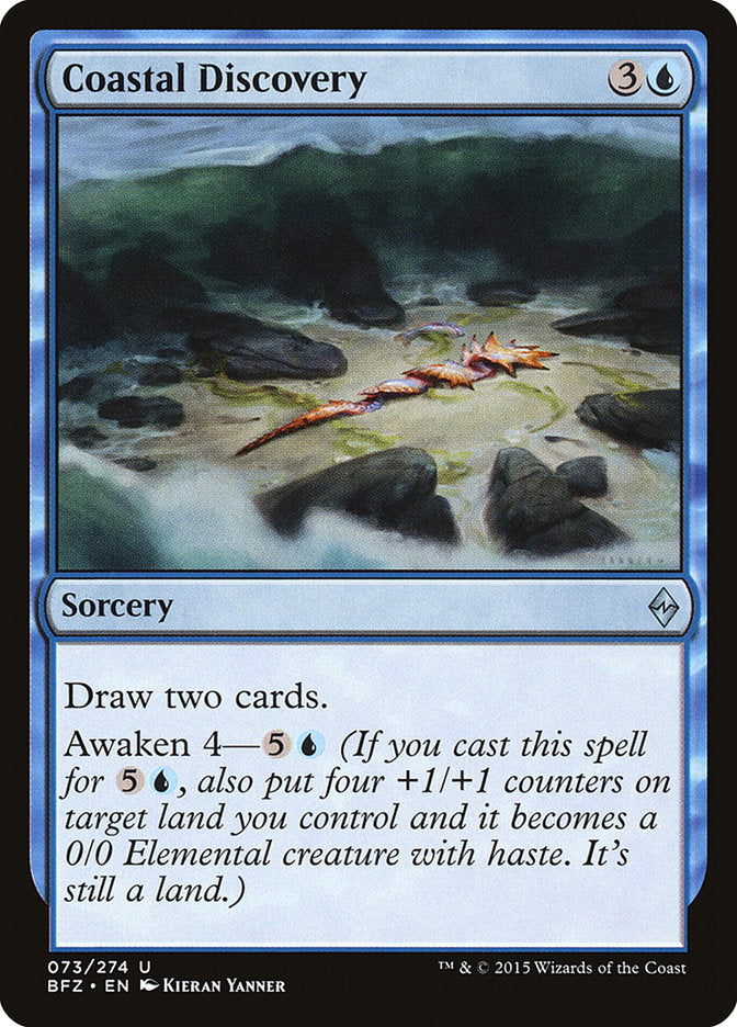 Coastal Discovery [Battle for Zendikar] | Boutique FDB TCG