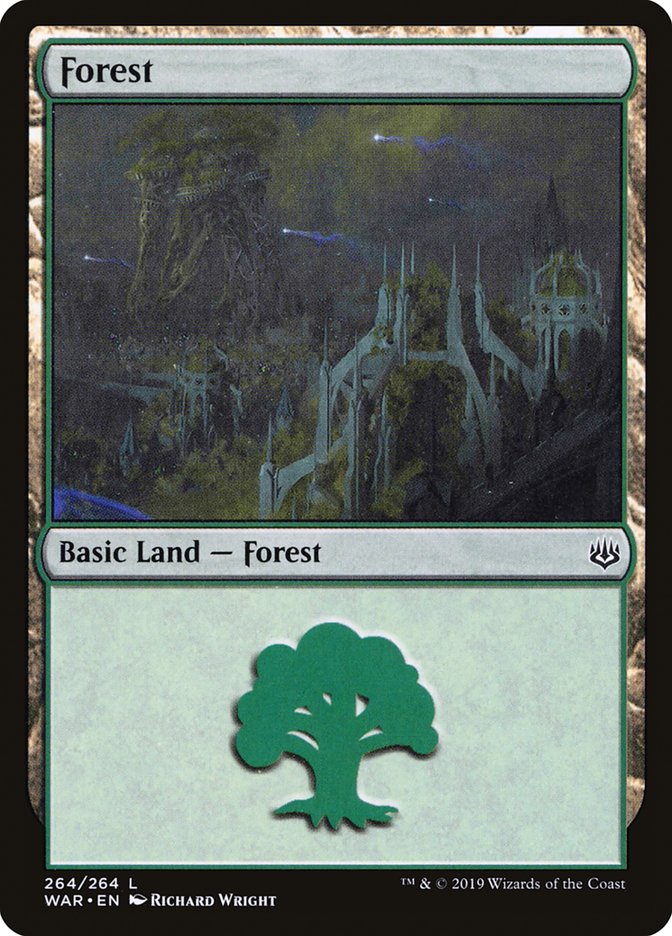 Forest (264) [War of the Spark] | Boutique FDB TCG