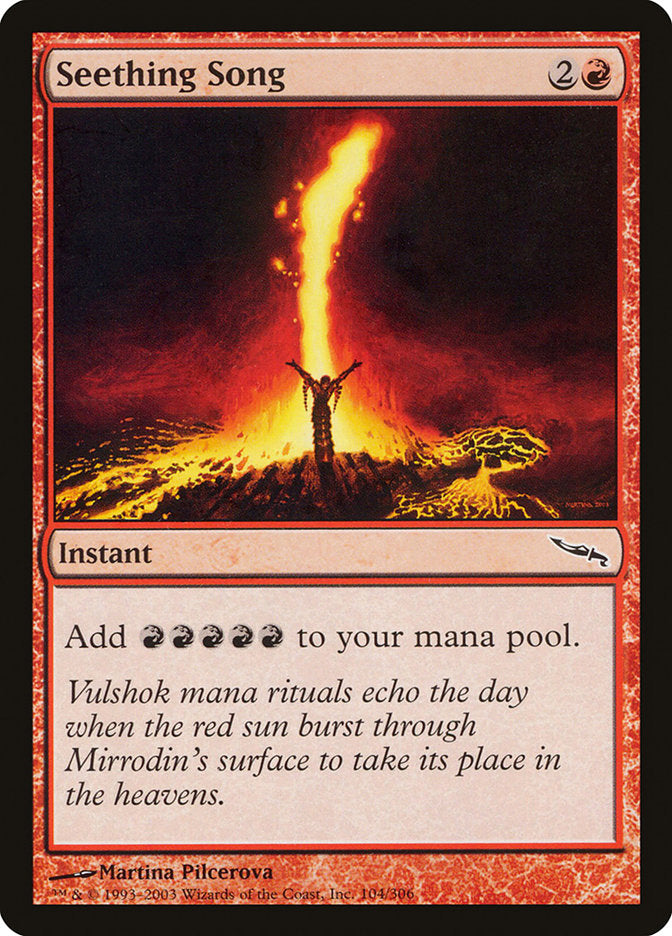 Seething Song [Mirrodin] | Boutique FDB TCG