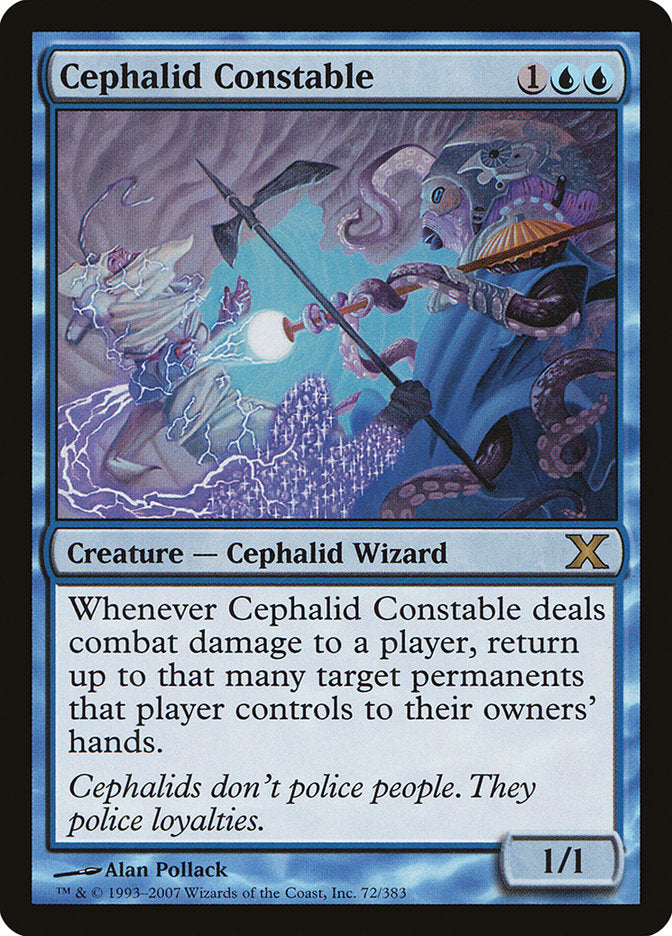 Cephalid Constable [Tenth Edition] | Boutique FDB TCG