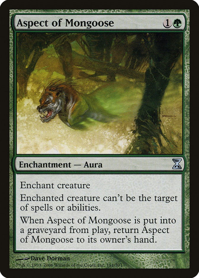 Aspect of Mongoose [Time Spiral] | Boutique FDB TCG