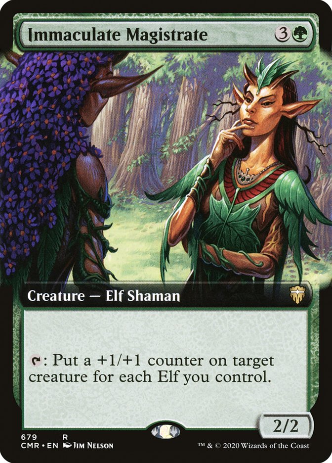 Immaculate Magistrate (Extended Art) [Commander Legends] | Boutique FDB TCG