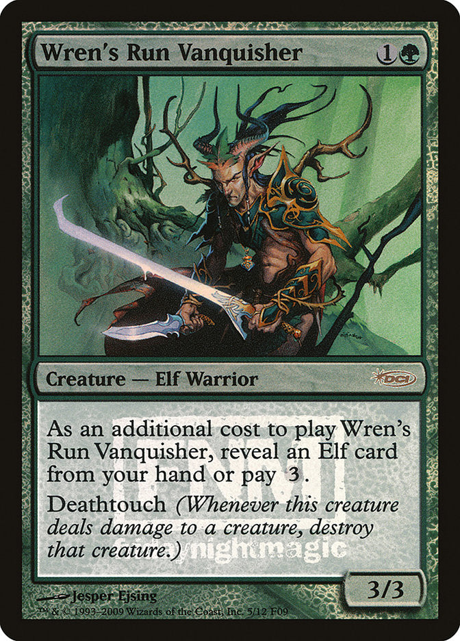 Wren's Run Vanquisher [Friday Night Magic 2009] | Boutique FDB TCG