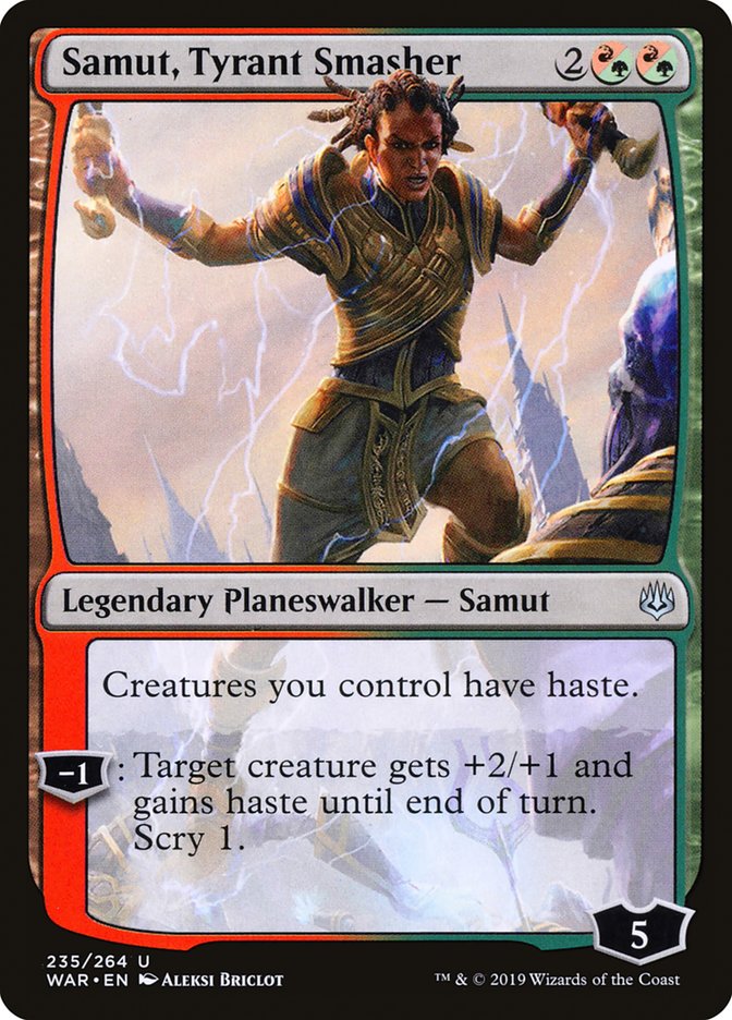 Samut, Tyrant Smasher [War of the Spark] | Boutique FDB TCG