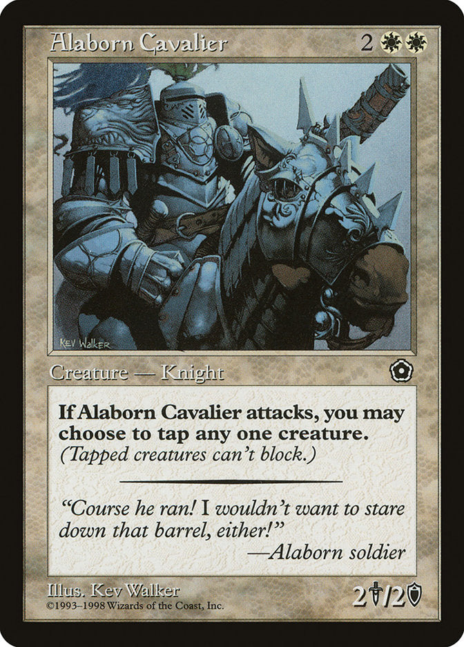 Alaborn Cavalier [Portal Second Age] | Boutique FDB TCG