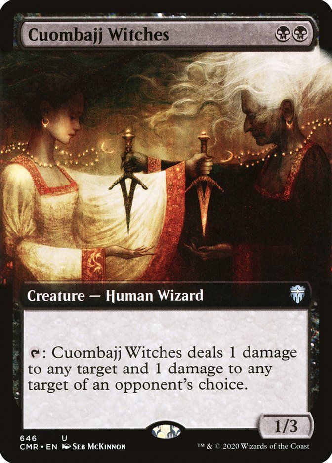 Cuombajj Witches (Extended Art) [Commander Legends] | Boutique FDB TCG