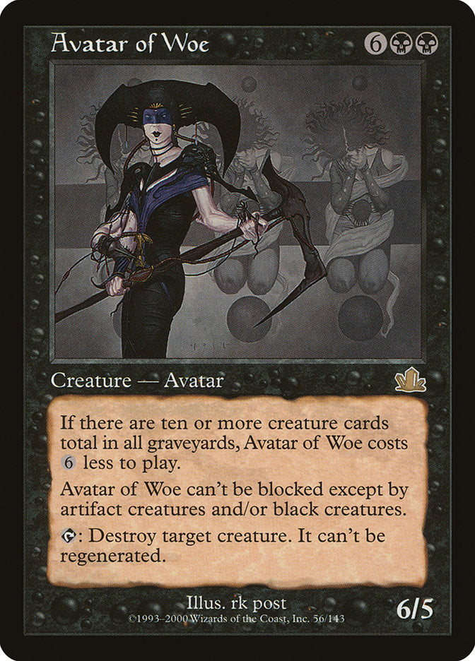 Avatar of Woe [Prophecy] | Boutique FDB TCG