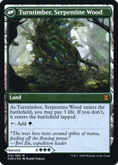 Turntimber Symbiosis // Turntimber, Serpentine Wood [Zendikar Rising Prerelease Promos] | Boutique FDB TCG