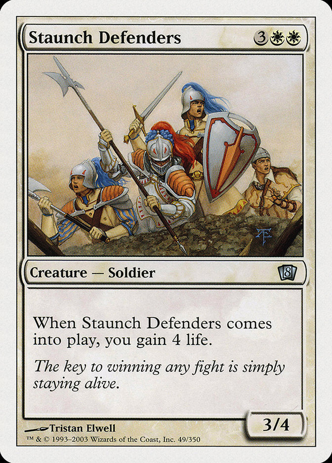Staunch Defenders [Eighth Edition] | Boutique FDB TCG