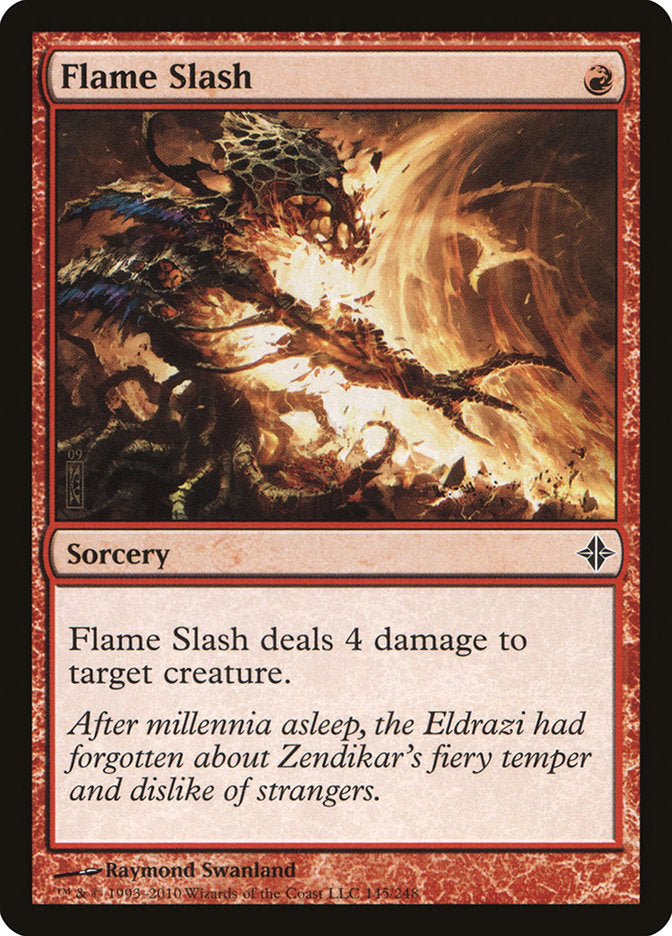 Flame Slash [Rise of the Eldrazi] | Boutique FDB TCG