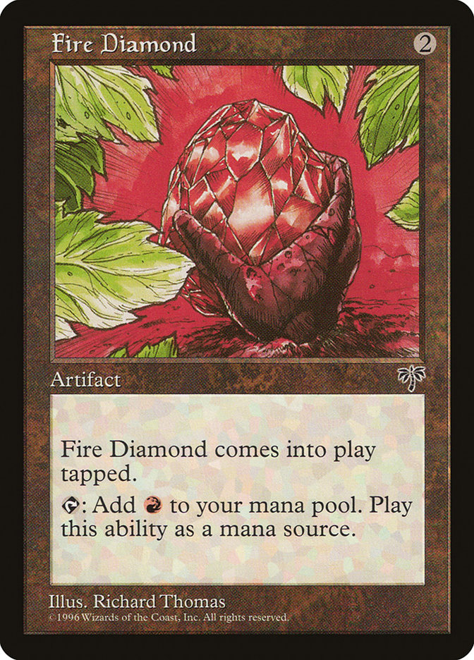 Fire Diamond [Mirage] | Boutique FDB TCG