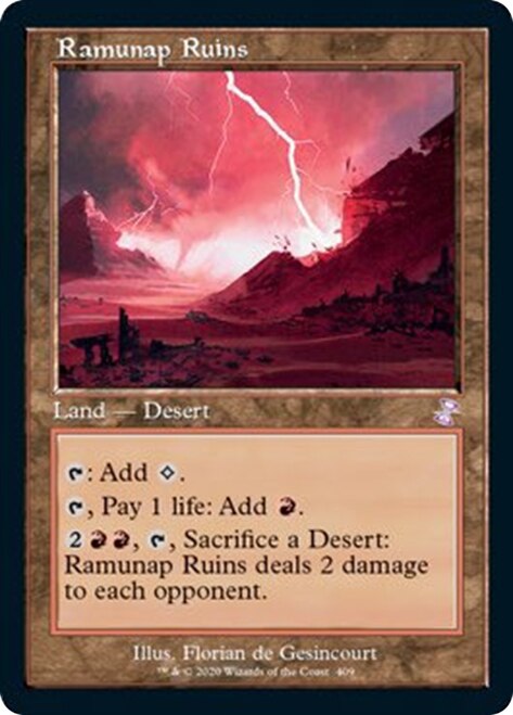 Ramunap Ruins (Timeshifted) [Time Spiral Remastered] | Boutique FDB TCG