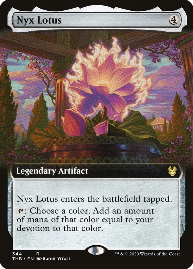 Nyx Lotus (Extended Art) [Theros Beyond Death] | Boutique FDB TCG