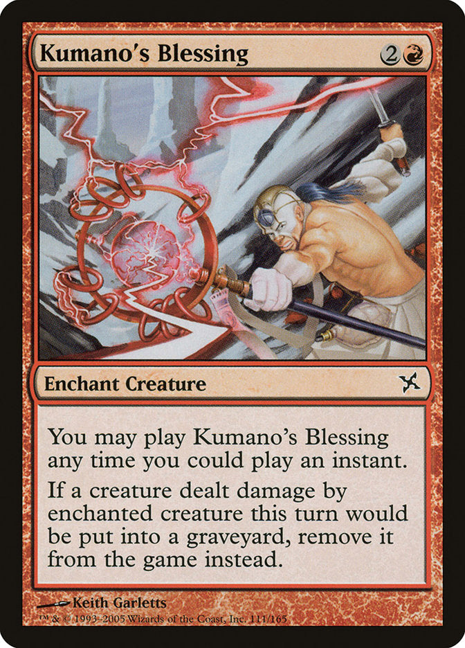 Kumano's Blessing [Betrayers of Kamigawa] | Boutique FDB TCG