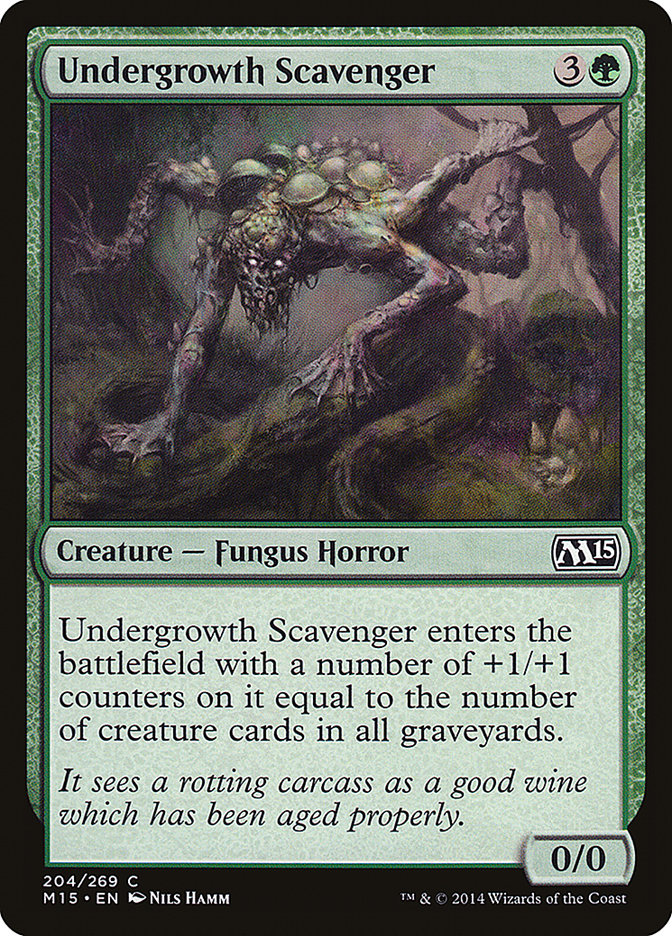 Undergrowth Scavenger [Magic 2015] | Boutique FDB TCG