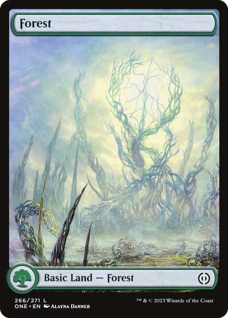 Forest (266) (Full-Art) [Phyrexia: All Will Be One] | Boutique FDB TCG