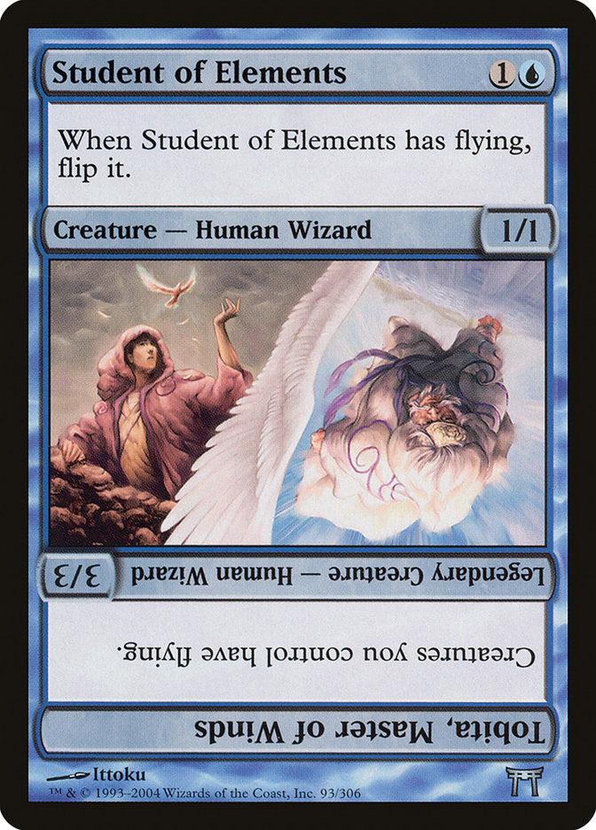 Student of Elements // Tobita, Master of Winds [Champions of Kamigawa] | Boutique FDB TCG