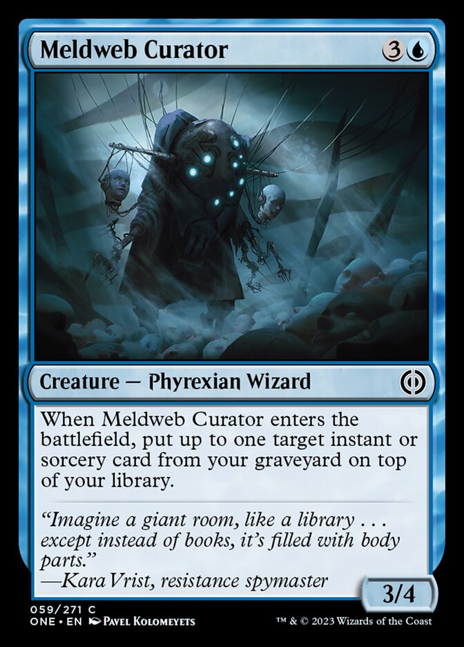 Meldweb Curator [Phyrexia: All Will Be One] | Boutique FDB TCG