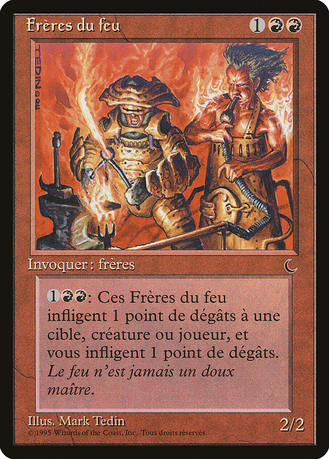 Brothers of Fire (French) - "Freres du feu" [Renaissance] | Boutique FDB TCG