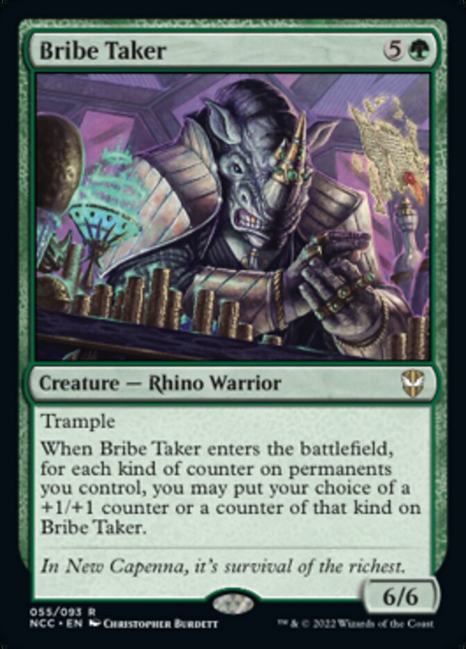 Bribe Taker [Streets of New Capenna Commander] | Boutique FDB TCG