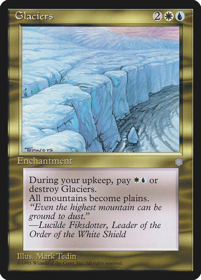 Glaciers [Ice Age] | Boutique FDB TCG