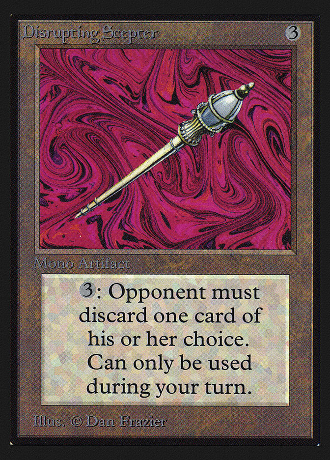 Disrupting Scepter [Collectors' Edition] | Boutique FDB TCG