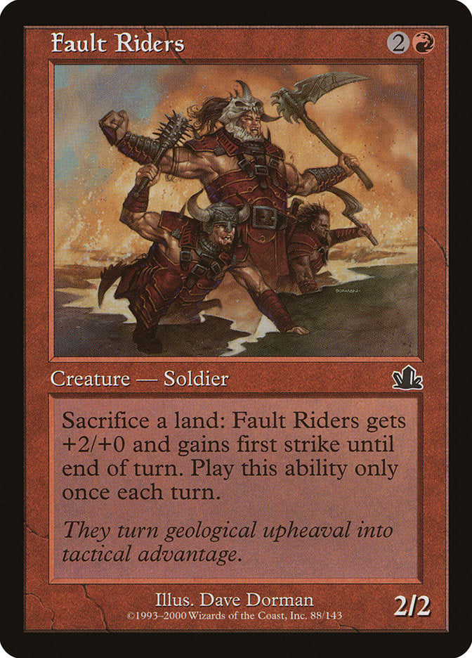 Fault Riders [Prophecy] | Boutique FDB TCG