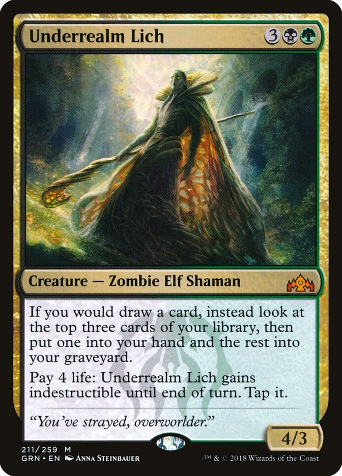 Underrealm Lich [Guilds of Ravnica] | Boutique FDB TCG