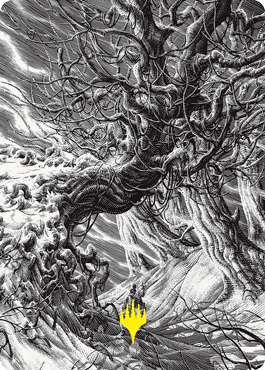 Forest Art Card (Gold-Stamped Signature) [Innistrad: Crimson Vow Art Series] | Boutique FDB TCG