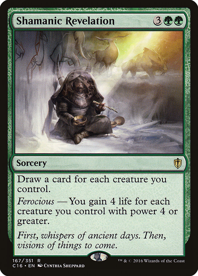 Shamanic Revelation [Commander 2016] | Boutique FDB TCG