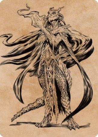 Lozhan, Dragons' Legacy Art Card [Commander Legends: Battle for Baldur's Gate Art Series] | Boutique FDB TCG