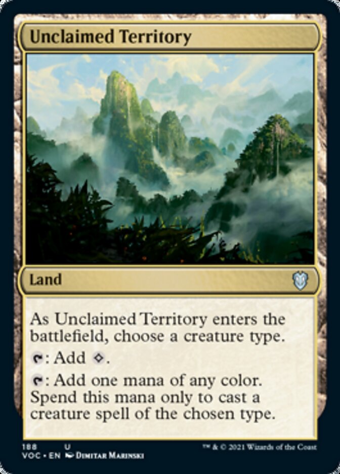 Unclaimed Territory [Innistrad: Crimson Vow Commander] | Boutique FDB TCG