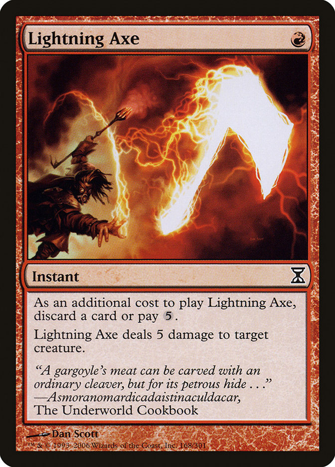 Lightning Axe [Time Spiral] | Boutique FDB TCG