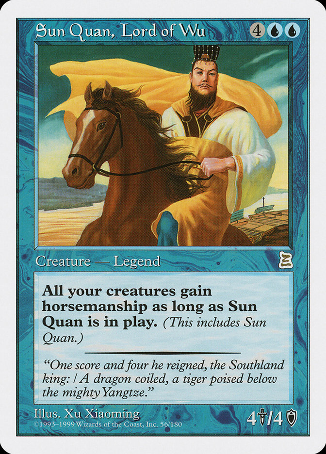 Sun Quan, Lord of Wu [Portal Three Kingdoms] | Boutique FDB TCG