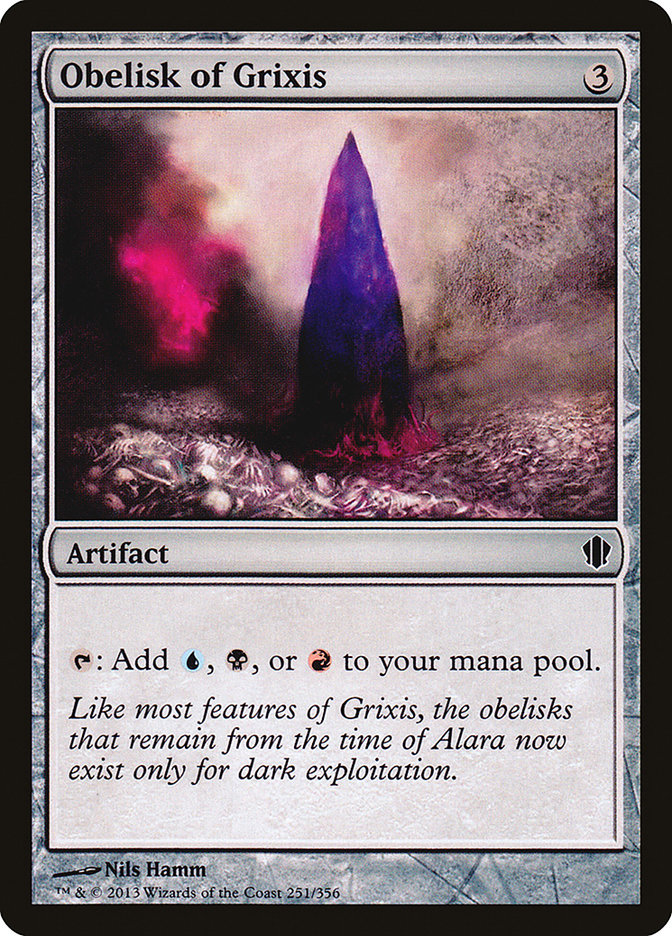 Obelisk of Grixis [Commander 2013] | Boutique FDB TCG