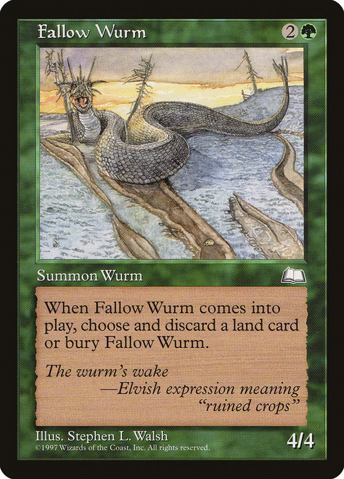 Fallow Wurm [Weatherlight] | Boutique FDB TCG