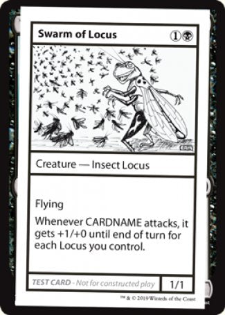 Swarm of Locus (2021 Edition) [Mystery Booster Playtest Cards] | Boutique FDB TCG