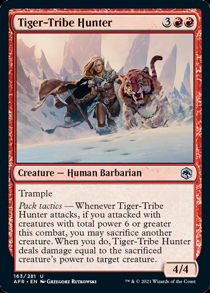 Tiger-Tribe Hunter [Dungeons & Dragons: Adventures in the Forgotten Realms] | Boutique FDB TCG