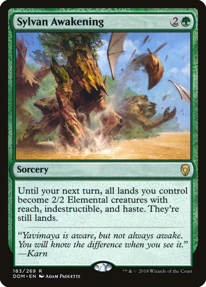 Sylvan Awakening [Dominaria] | Boutique FDB TCG