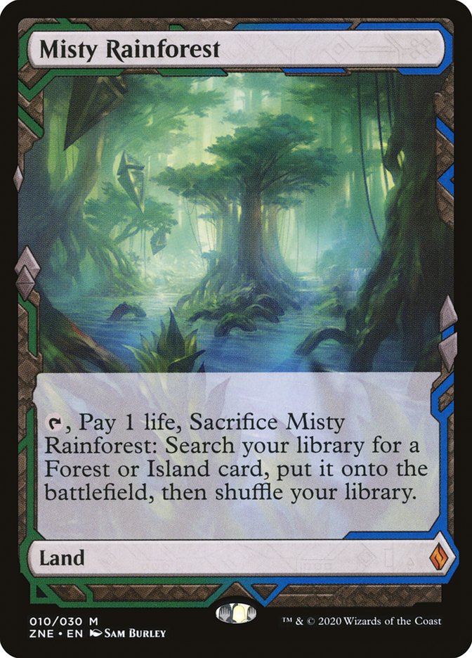 Misty Rainforest (Expeditions) [Zendikar Rising Expeditions] | Boutique FDB TCG