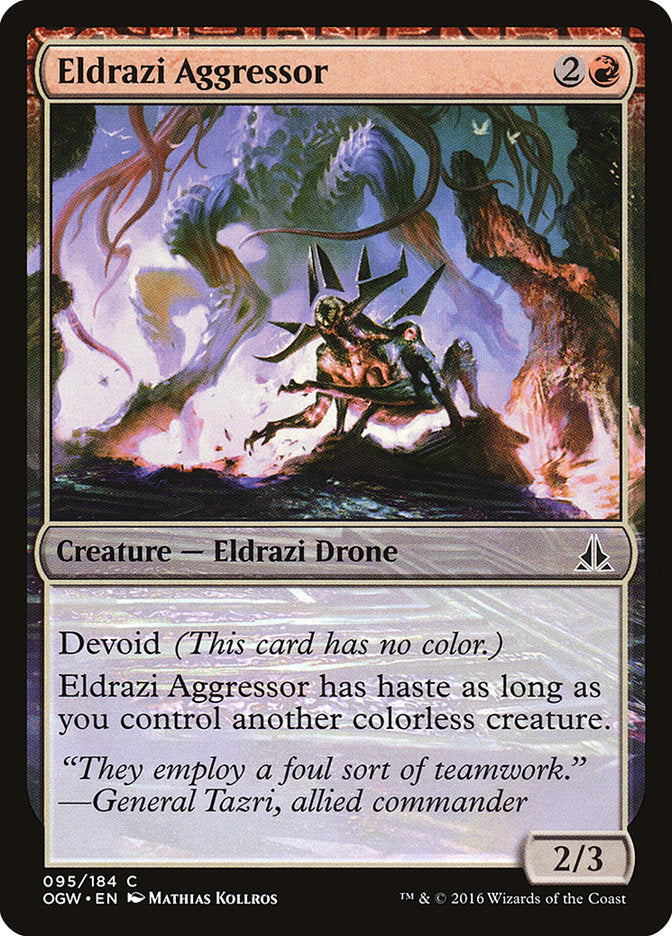 Eldrazi Aggressor [Oath of the Gatewatch] | Boutique FDB TCG