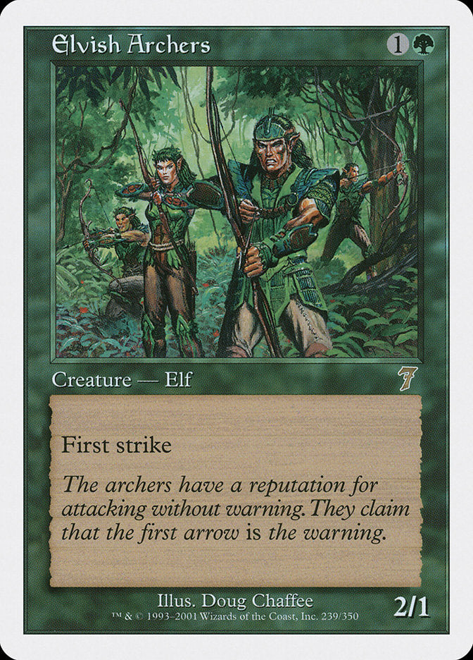 Elvish Archers [Seventh Edition] | Boutique FDB TCG