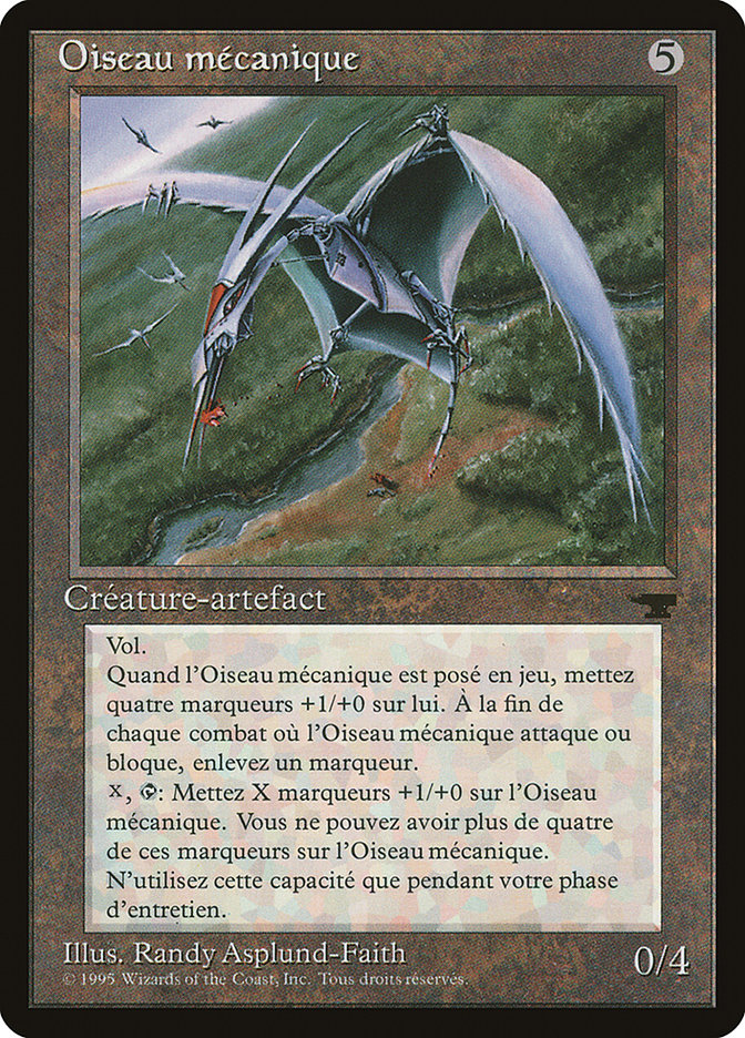 Clockwork Avian (French) - "Oiseau mecanique" [Renaissance] | Boutique FDB TCG