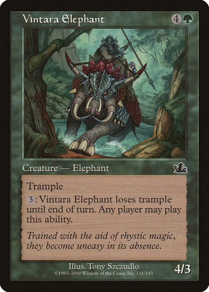 Vintara Elephant [Prophecy] | Boutique FDB TCG