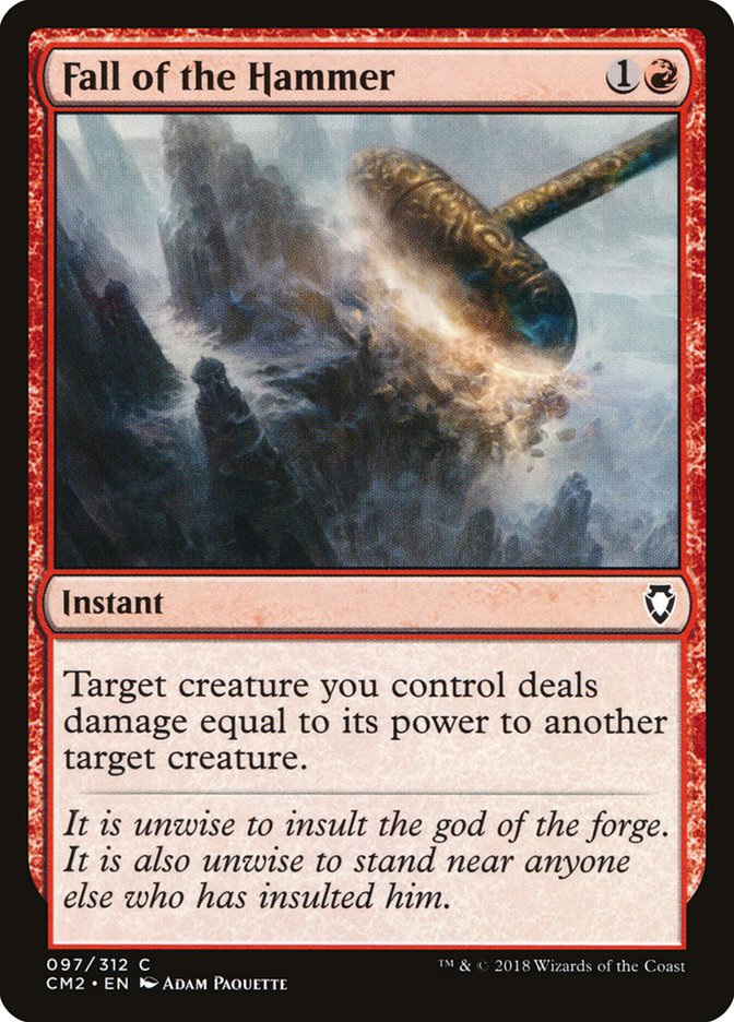 Fall of the Hammer [Commander Anthology Volume II] | Boutique FDB TCG