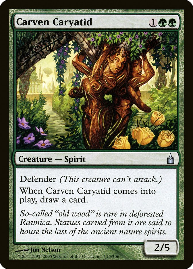 Carven Caryatid [Ravnica: City of Guilds] | Boutique FDB TCG