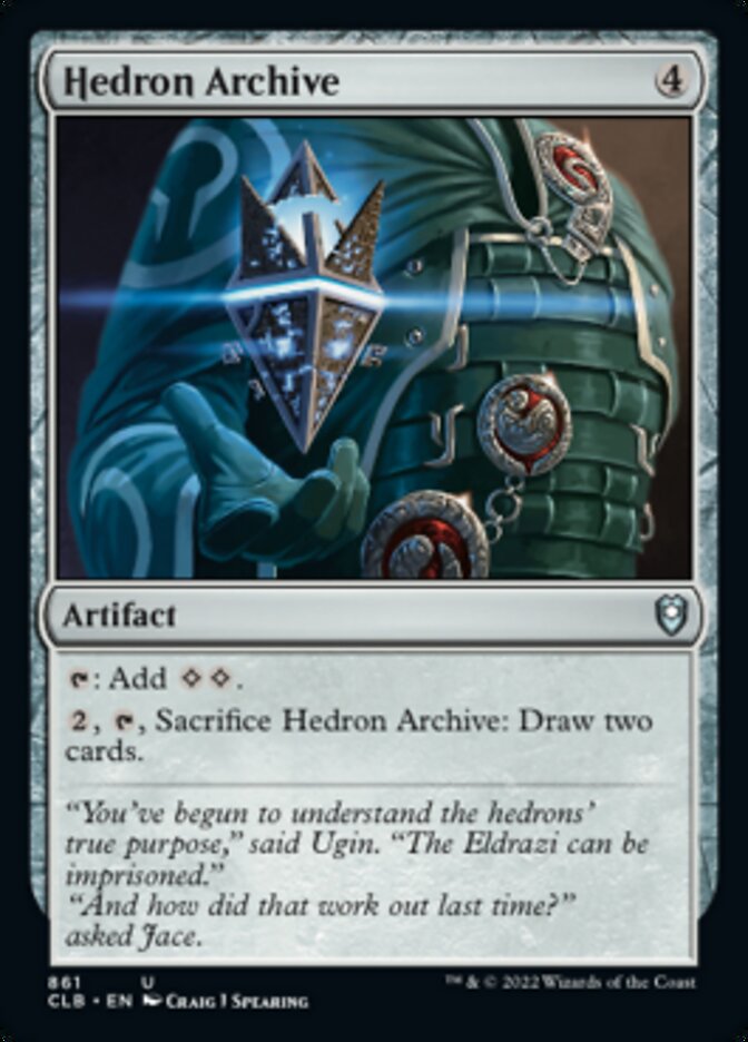 Hedron Archive [Commander Legends: Battle for Baldur's Gate] | Boutique FDB TCG