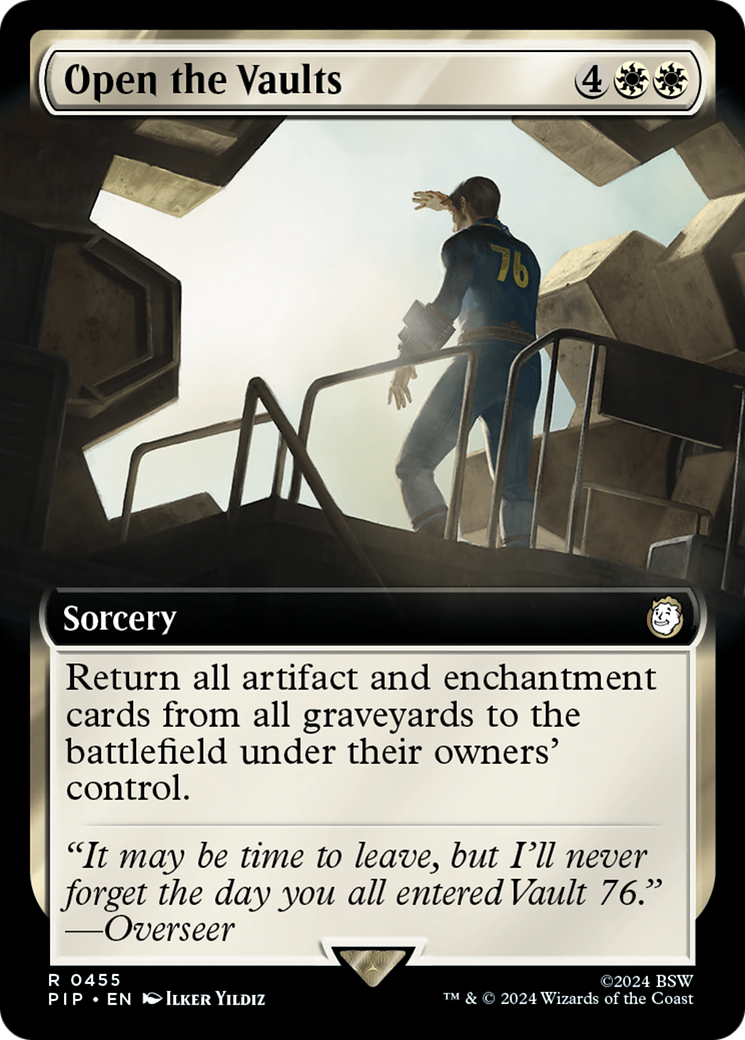 Open the Vaults (Extended Art) [Fallout] | Boutique FDB TCG