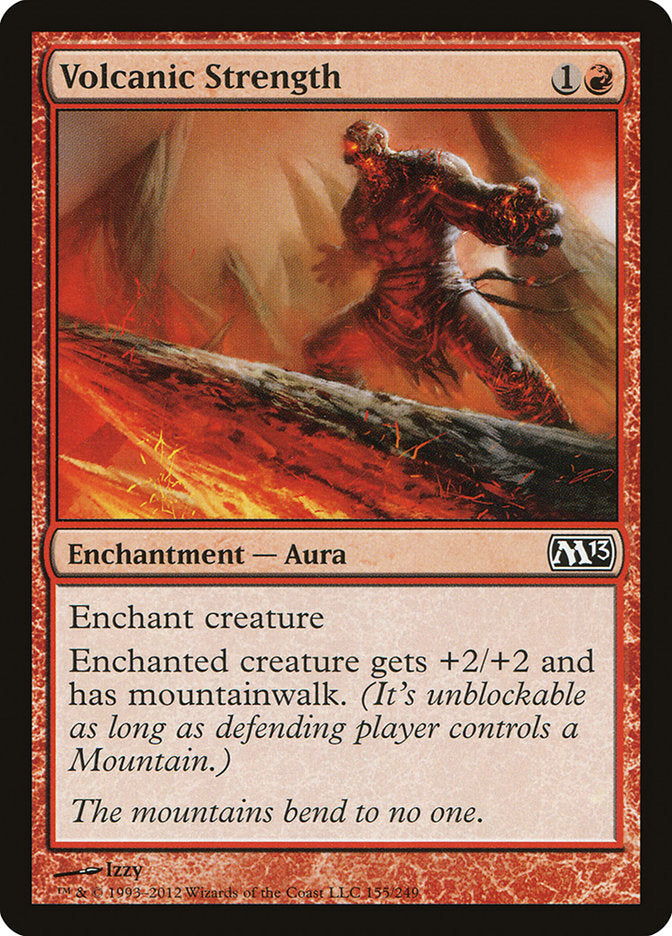 Volcanic Strength [Magic 2013] | Boutique FDB TCG