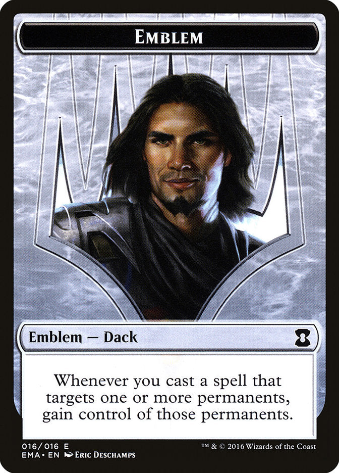 Dack Fayden Emblem [Eternal Masters Tokens] | Boutique FDB TCG